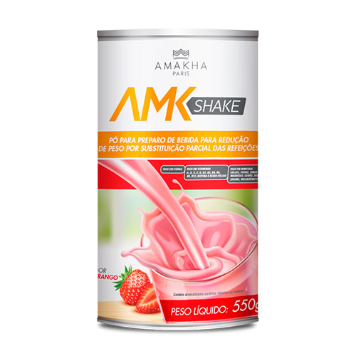 AMK Shake Sabor Morango  Amakha Paris